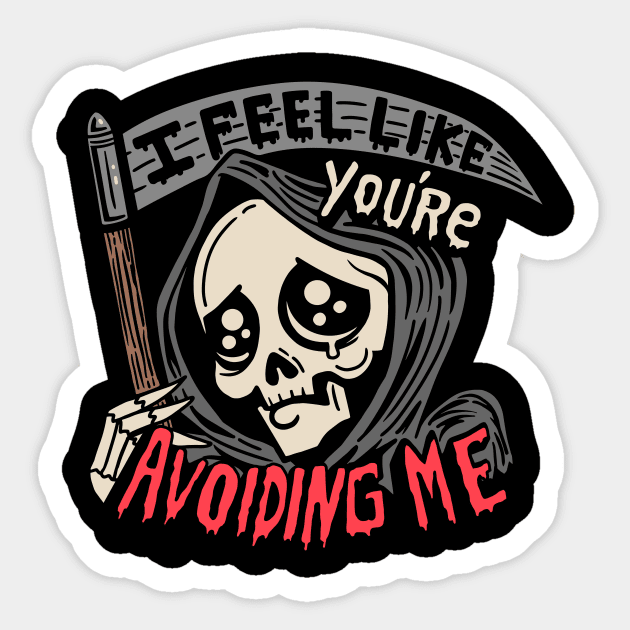 Grim Weeper Sticker by ibyes